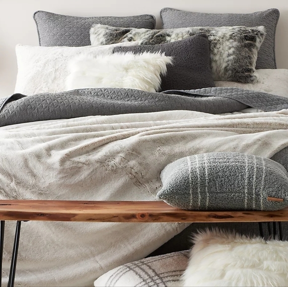 Koolaburra By Ugg Sulana Full/ Queen Comforter Set- Wild Dove - Picture 4 of 9